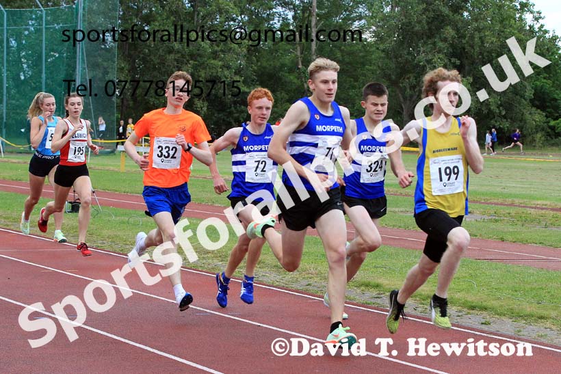 800 metres, 2022 NEGP Monkton No 4, June 29th. Photo: David T. Hewitson/Sports for All Pics